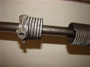 Broken Sectional Door Spring.